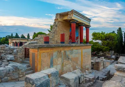 Palatul Knossos — sejur charter Heraklion, Creta