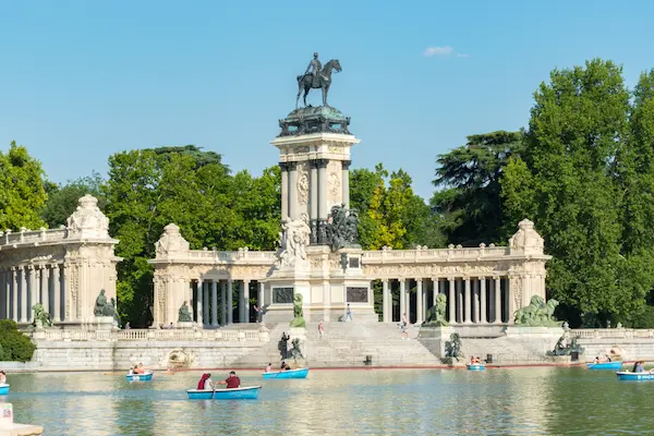 Parcul El Retiro Madrid