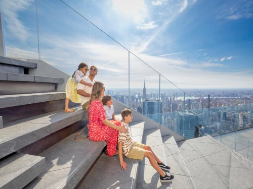 Bilete atracții New York — The Edge Observation Deck, platformă 360° deasupra Hudson Yards